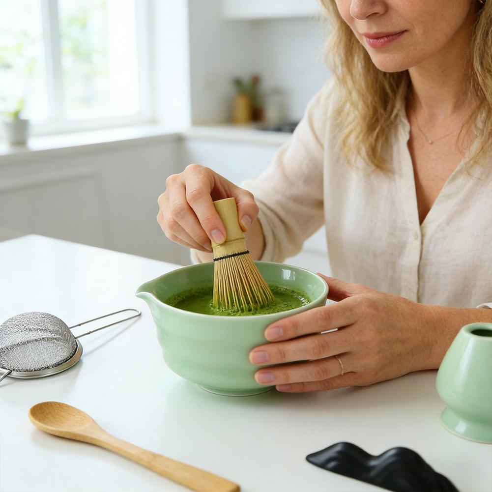 Authentieke Japanse Matcha The - Bamboo Whisk Chasen recensie en prijs