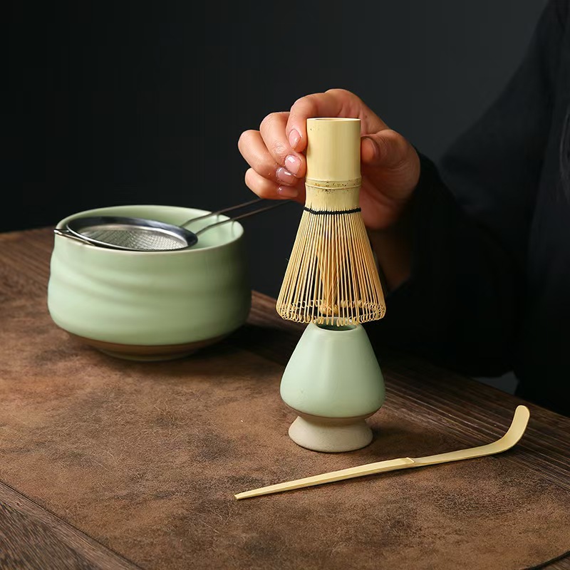 Matcha Thee Garde Houder Keram - Bamboo Whisk Chasen recensie en prijs