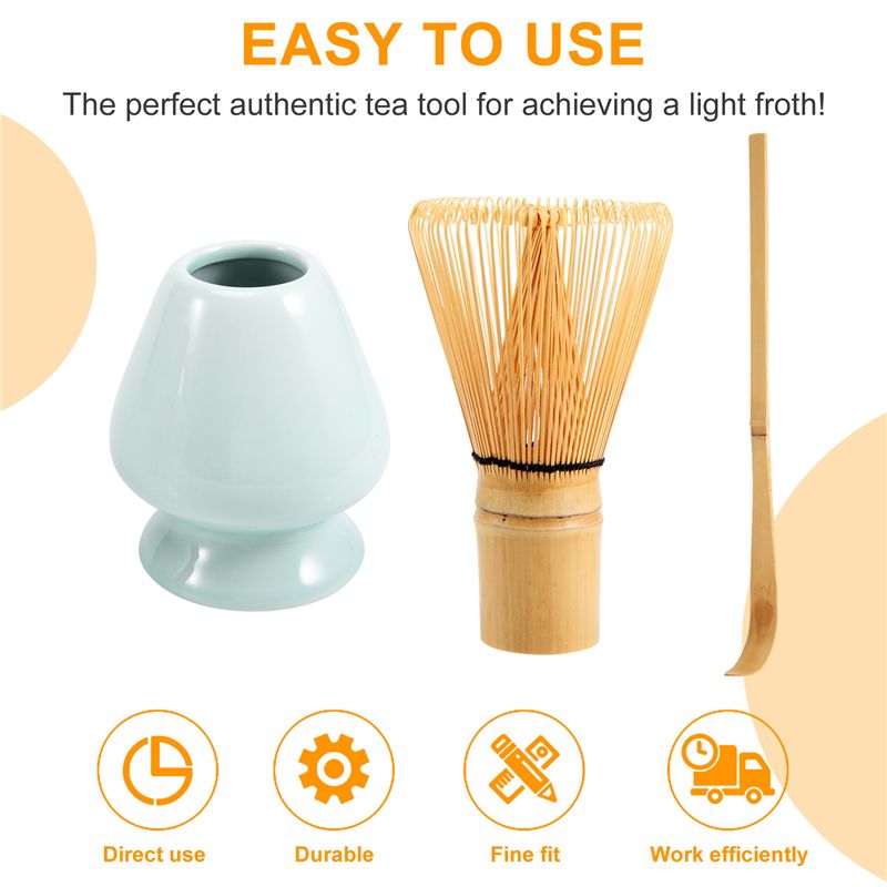 A34R Matcha Klopperset Bamboe  - Bamboo Whisk Chasen recensie en prijs