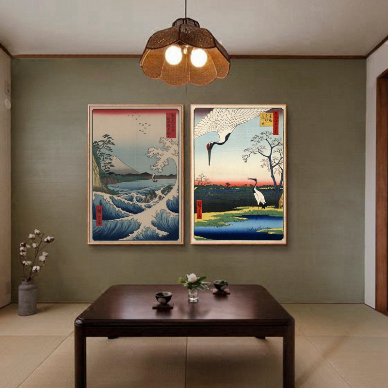 Japanse Prints Wall Art Canvas - Japanese Living Lifestyle recensie en prijs