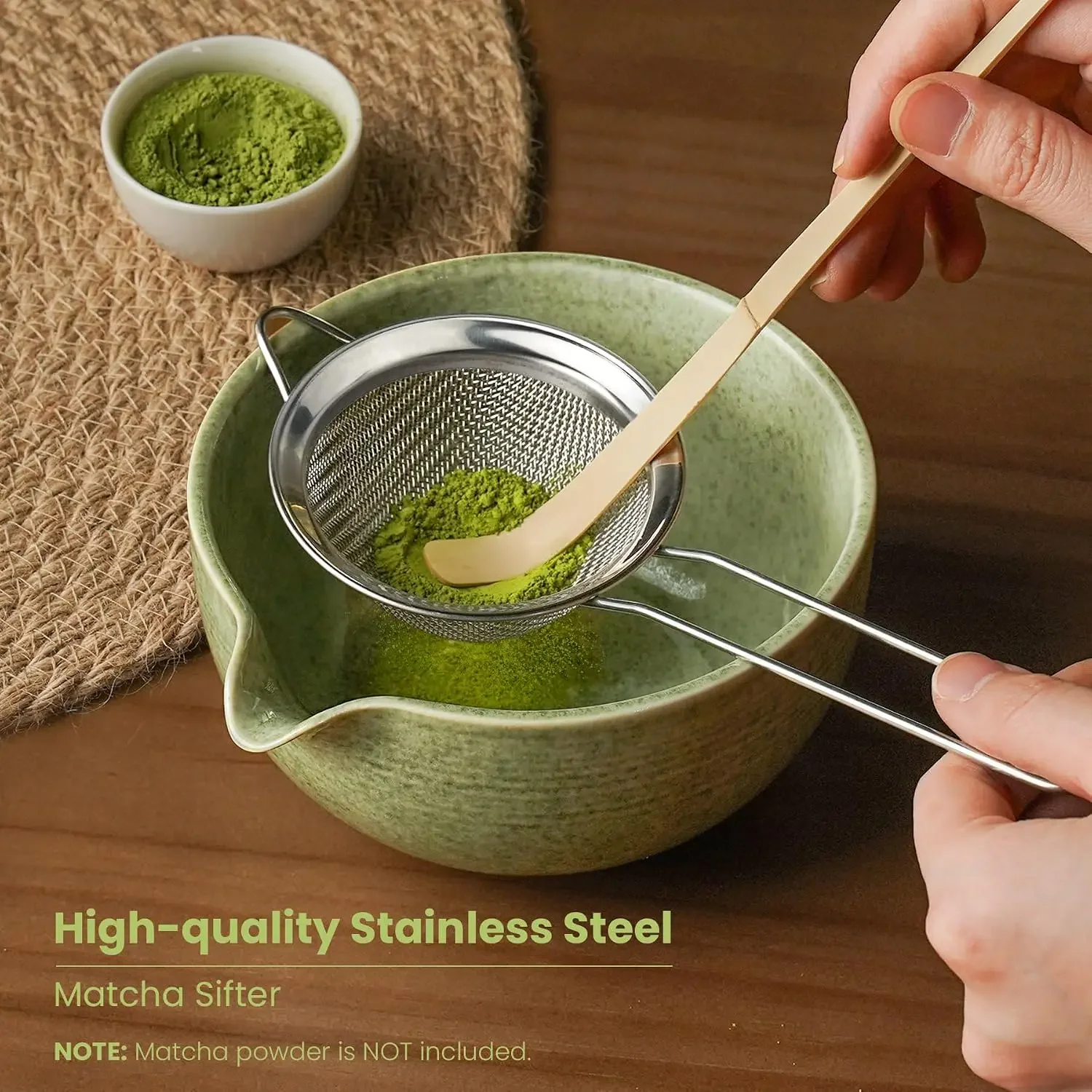Matcha Klopperset, Keramische  - Bamboo Whisk Chasen recensie en prijs