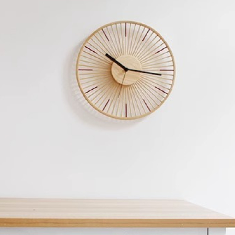 Japanse eenvoudige wandklok Ho - Japanese Living Lifestyle recensie en prijs